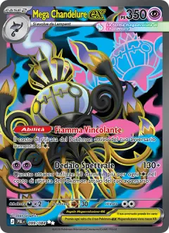 Mega Chandelure-ex 99/120 · Buio Pesto