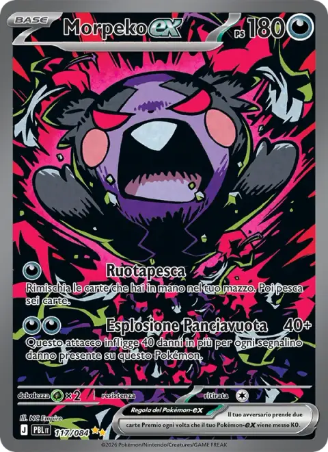 Morpeko-ex 117/120 · Buio Pesto