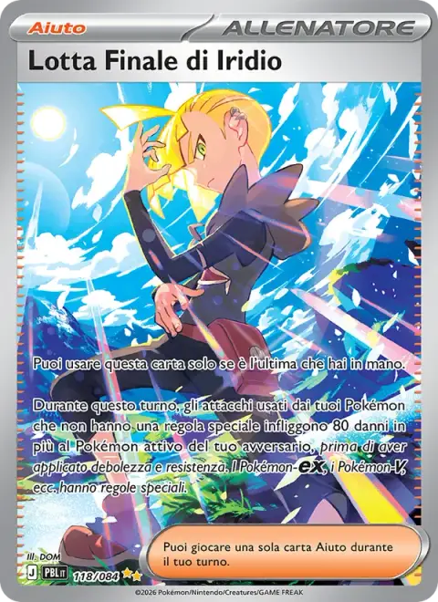 Lotta Finale di Iridio 118/120 · Buio Pesto