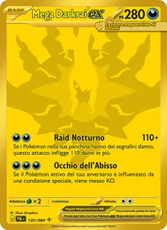 Mega Darkrai-ex 120/120 · Buio Pesto