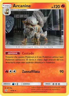 Arcanine 6/018 · Detective Pikachu