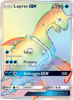 Lapras-GX 151/149 · Sole e Luna