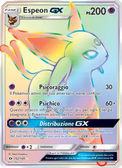 Espeon-GX 152/149 · Sole e Luna