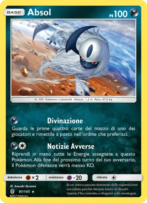 Absol 81/145 · Guardiani Nascenti