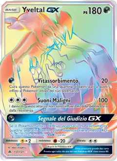 Yveltal-GX 137/131 · Apocalisse Di Luce