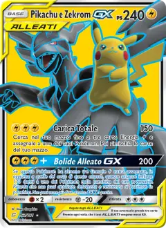 Pikachu & Zekrom-GX 162/181 · Gioco di Squadra