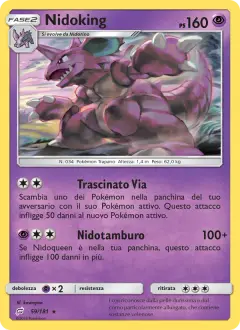 Nidoking 59/181 · Gioco di Squadra