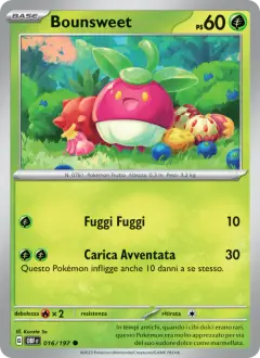 Bounsweet 016/197 · Ossidiana Infuocata