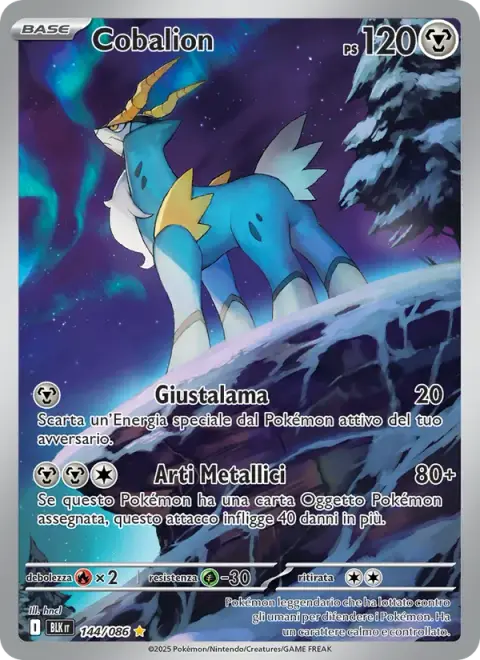 Cobalion 144/086 · Luce Nera