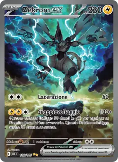 Zekrom-ex 166/086 · Luce Nera
