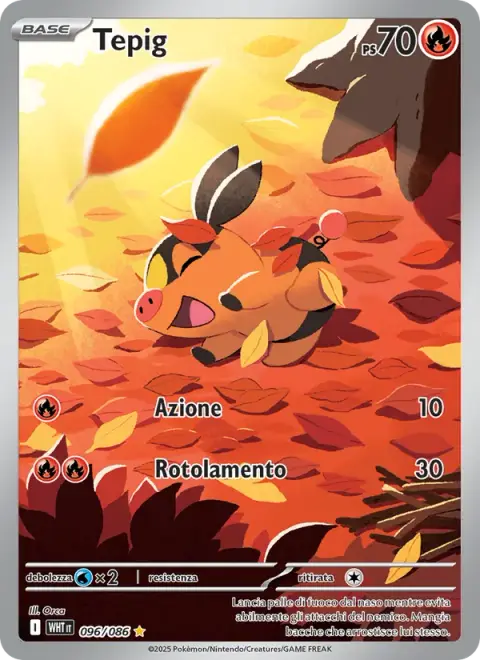 Tepig 96/086 · Fuoco Bianco