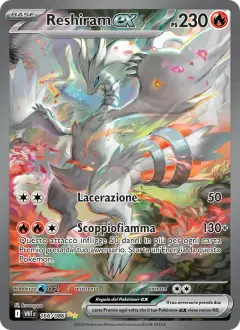 Reshiram-ex 166/086 · Fuoco Bianco