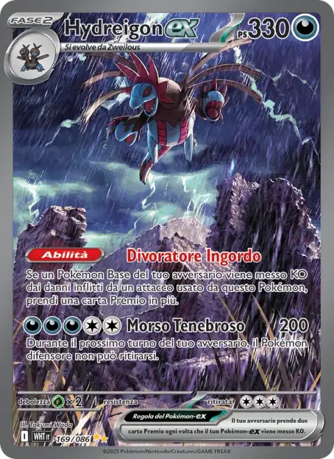Hydreigon-ex 169/086 · Fuoco Bianco