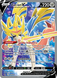 Zacian V 195/202 · Spada e Scudo