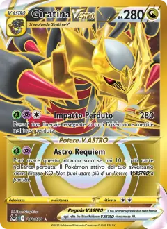 Giratina V ASTRO 212/196 · Origine Perduta