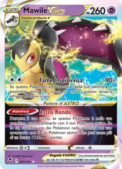 Mawile V ASTRO 71/195 · Tempesta Argentata