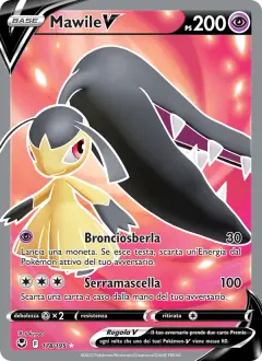 Mawile V 178/195 · Tempesta Argentata