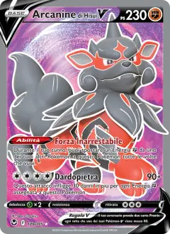 Arcanine di Hisui V 179/195 · Tempesta Argentata