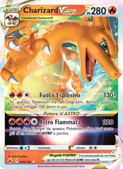 Charizard V ASTRO 019/159 · Zenit Regale