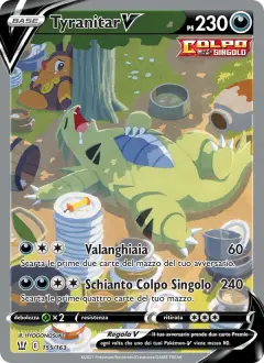 Tyranitar V 155/163 · Stili di Lotta