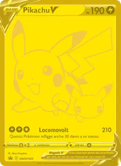 Pikachu V SWSH145 · SPSC Promo