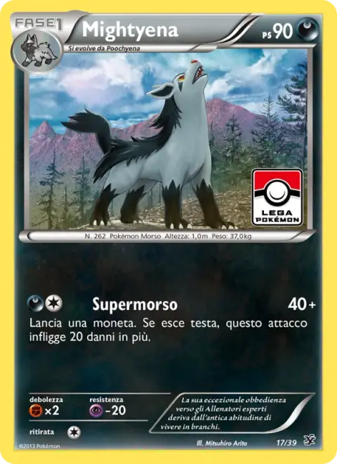 Mightyena 17/039 · Benvenuti a Kalos