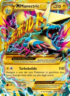 M Manectric-EX 120/119 · Forze Spettrali