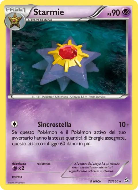 Starmie 73/160 · Scontro Primordiale