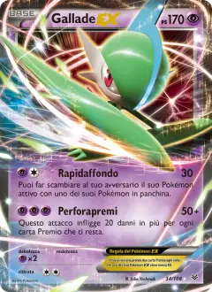 Gallade-EX 34/108 · Furie Volanti