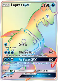 Lapras-GX 151/149 · Sun & Moon