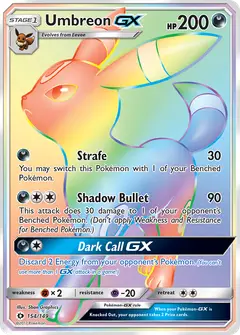 Umbreon-GX 154/149 · Sun & Moon