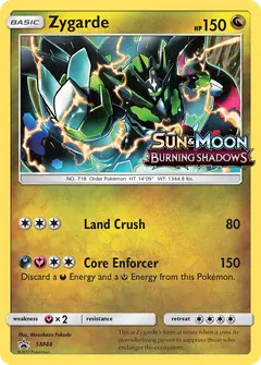 Zygarde SM48 · SM Black Star Promos