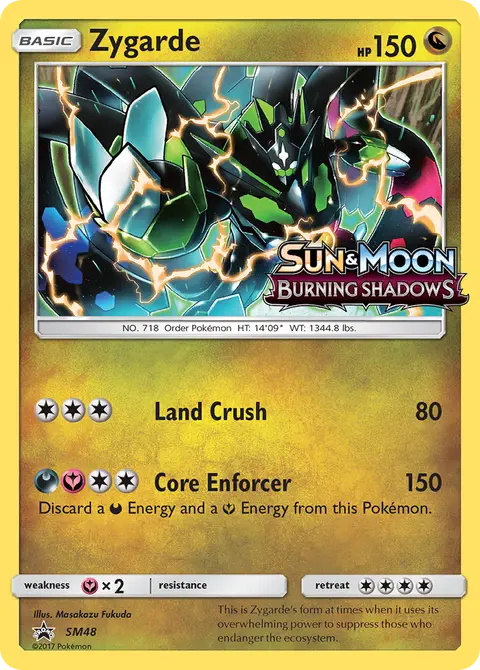 Zygarde SM48 · SL Cartas de promoción