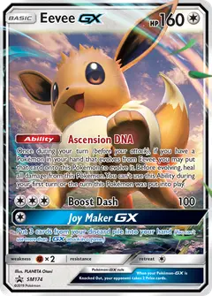 Eevee-GX SM174 · SM Black Star Promos