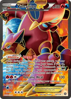 Volcanion-EX 107/114 · Steam Siege