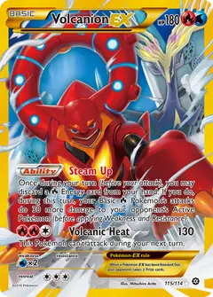 Volcanion-EX 115/114 · Steam Siege