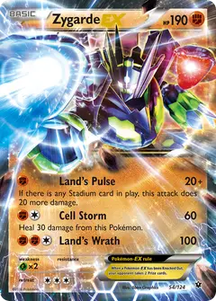 Zygarde-EX 54/124 · Fates Collide
