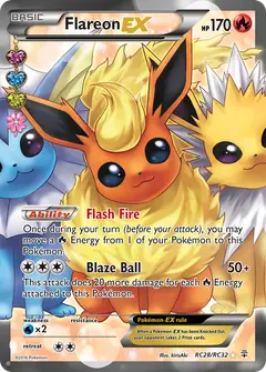 Flareon-EX RC28 · Generazioni