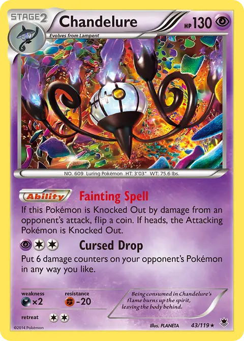 Chandelure 43/119 · Phantom Forces