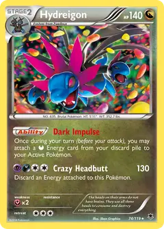 Hydreigon 74/119 · Phantom Forces