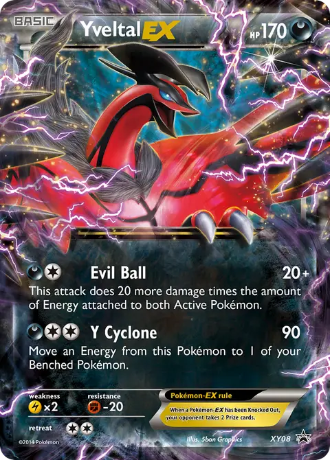 Yveltal-EX XY8 · Promo XY