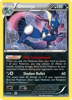 Greninja XY24 · XY Promo