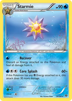 Starmie 34/146 · XY