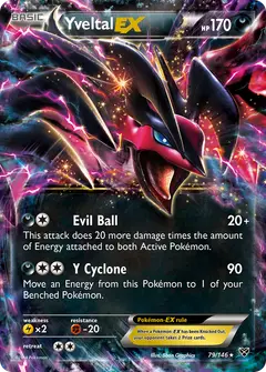 Yveltal-EX 79/146 · XY