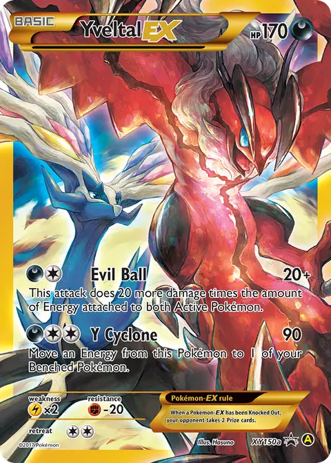Yveltal-EX XY150a · XY Promo