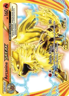Arcanine BREAK XY180 · XY Promokarten