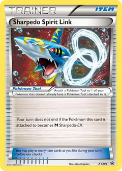 Sharpedo Spirit Link XY201 · XY Cartas de promoción