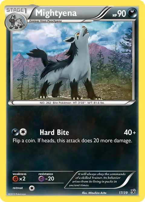 Mightyena 17/039 · Kalos Starter Set