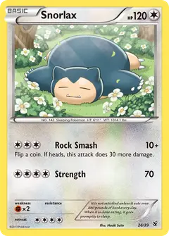 Snorlax 26/039 · Kalos Starter Set