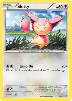 Skitty 28/039 · Kalos Starter Set